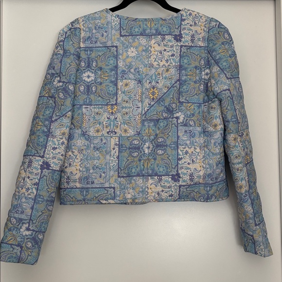 :Price Firm: NWT Anthropologie Dolan Bow-Front Linen Quilted Lady Jacket - Picture 6 of 10